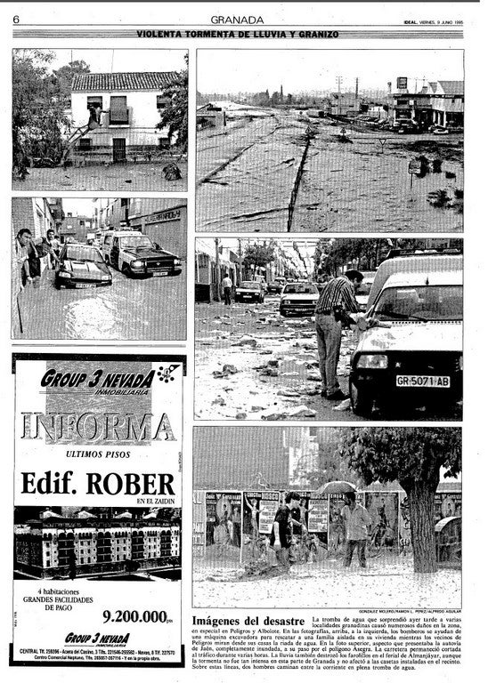 9 de junio: 20 años de la catástrofe en Granada