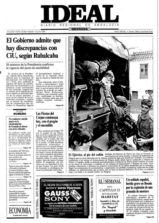 9 de junio: 20 años de la catástrofe en Granada
