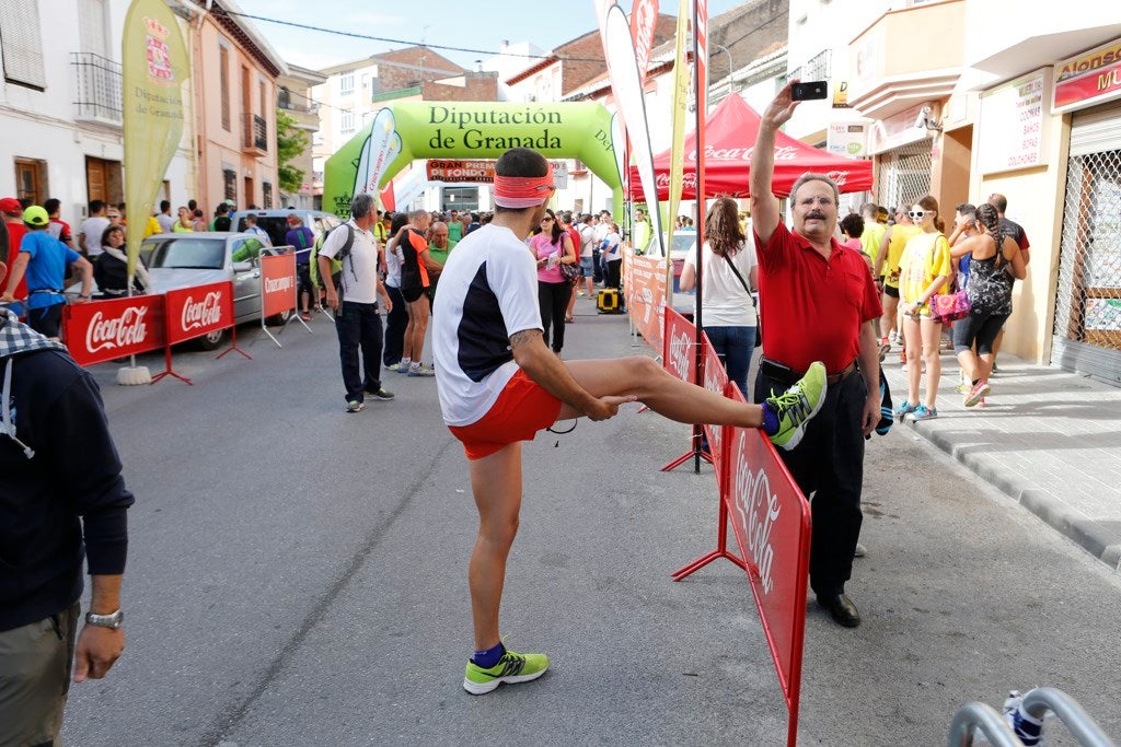 Ambiente en la ruta Bobadil de Dúrcal