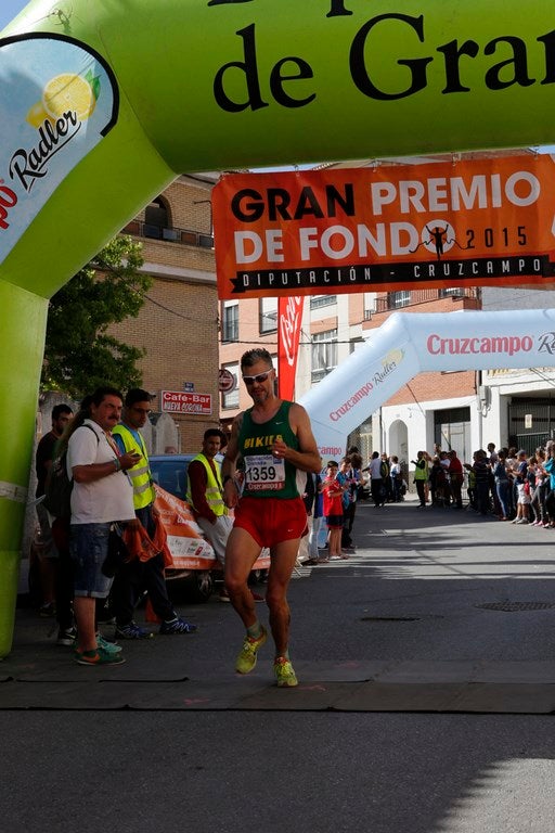 Llegada de la ruta Boabdil de Dúrcal
