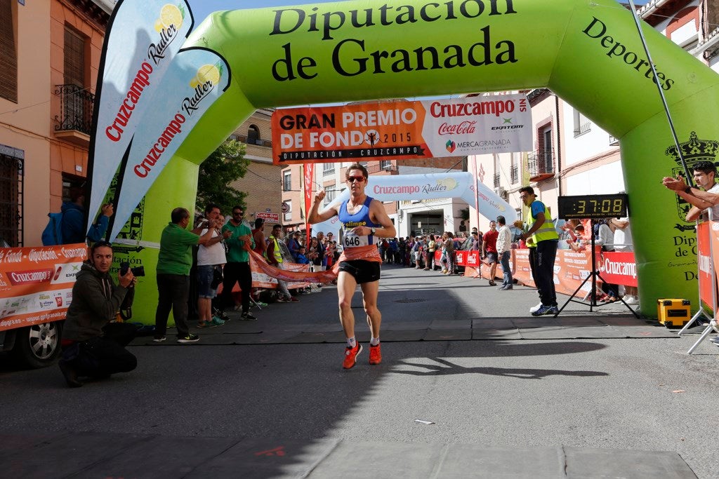 Llegada de la ruta Boabdil de Dúrcal