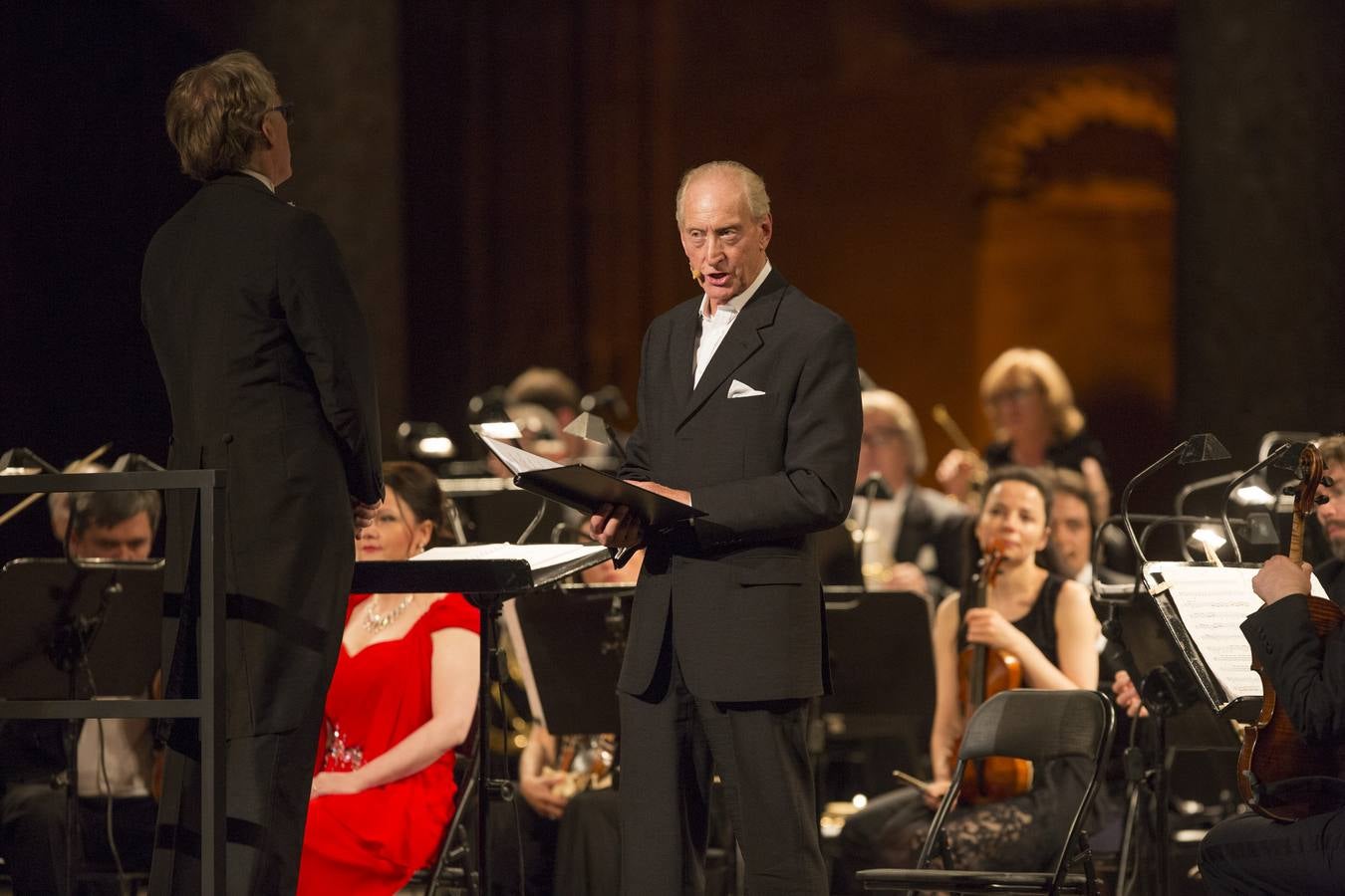 La actuación de la Orchester Wiener Akademie en el Palacio de Carlos V