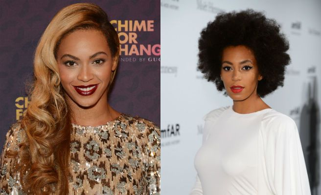 Beyoncé y Solange Knowles. 