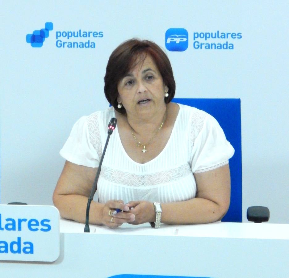 Soledad Martín Román. PP. Concejal y portavoz del PP en el Ayuntamiento de Huéscar desde 2007. Parlamentaria andaluza del PP en 2012. Presidenta de la Mancomunidad de Municipios Huéscar.