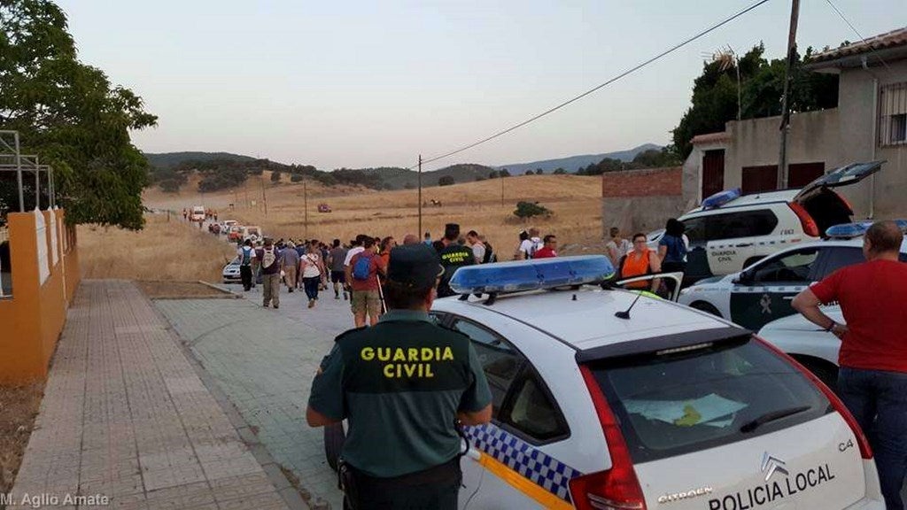 Amplio dispositivo para encontrar a la menor desaparecida