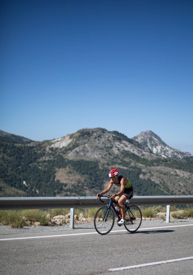 Una carrera en bici