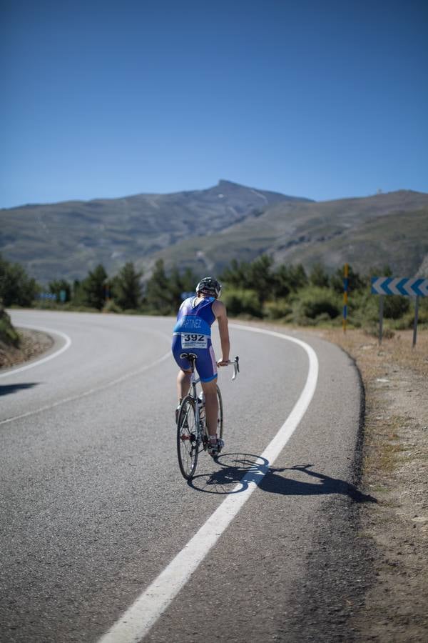 Una carrera en bici