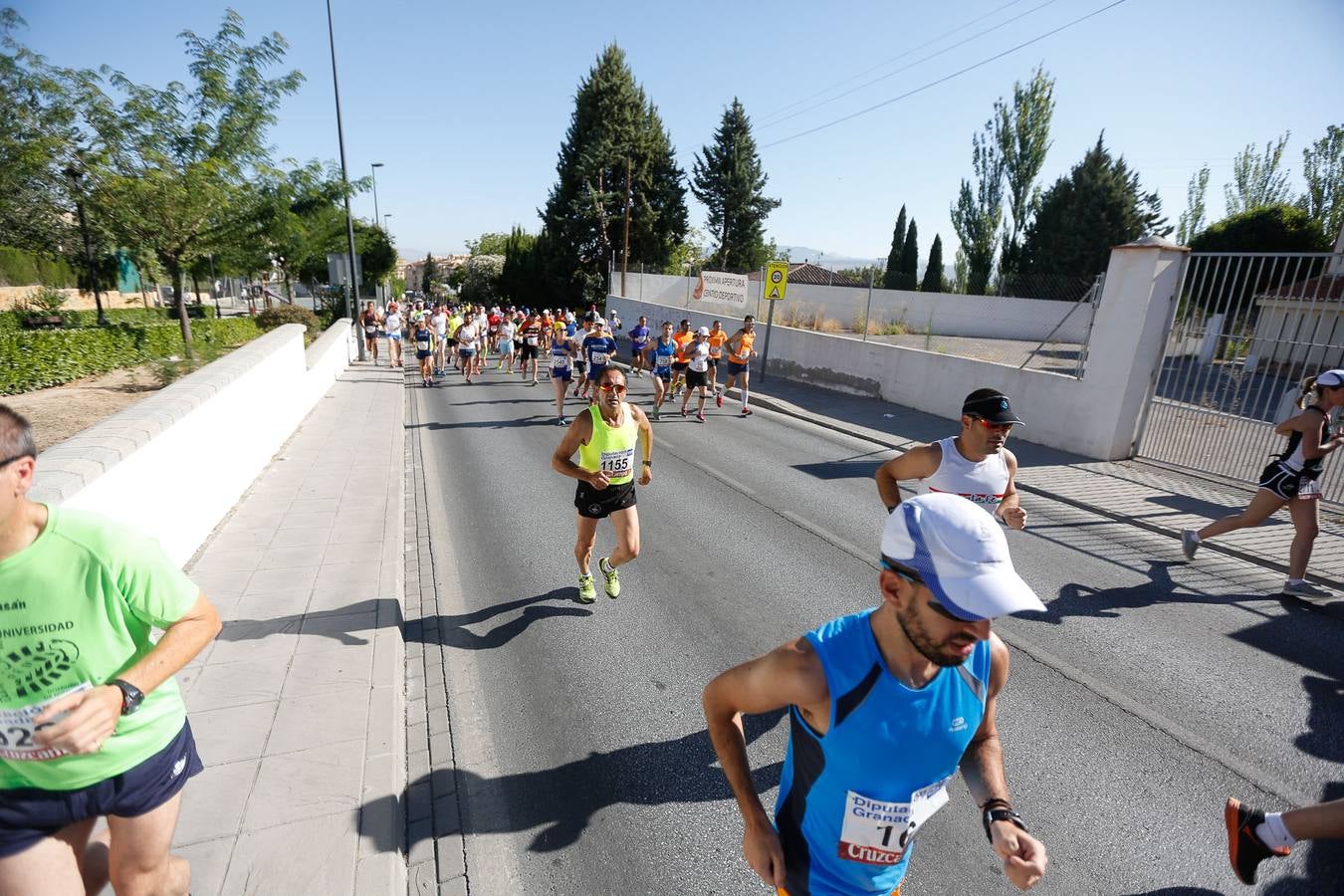 La salida y paso por Ogíjares
