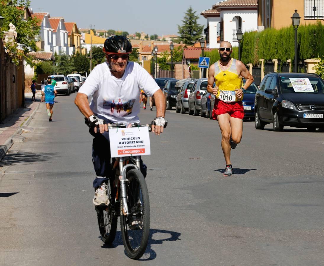 El calor apretó a los corredores