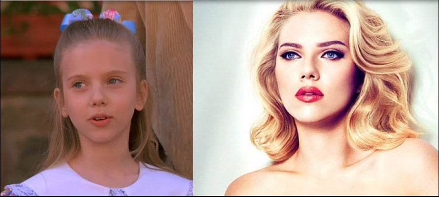 Scarlett Johansson debutó con 9 años en 'North' (1994).. Actualmente es una las mujeres más deseadas del planeta