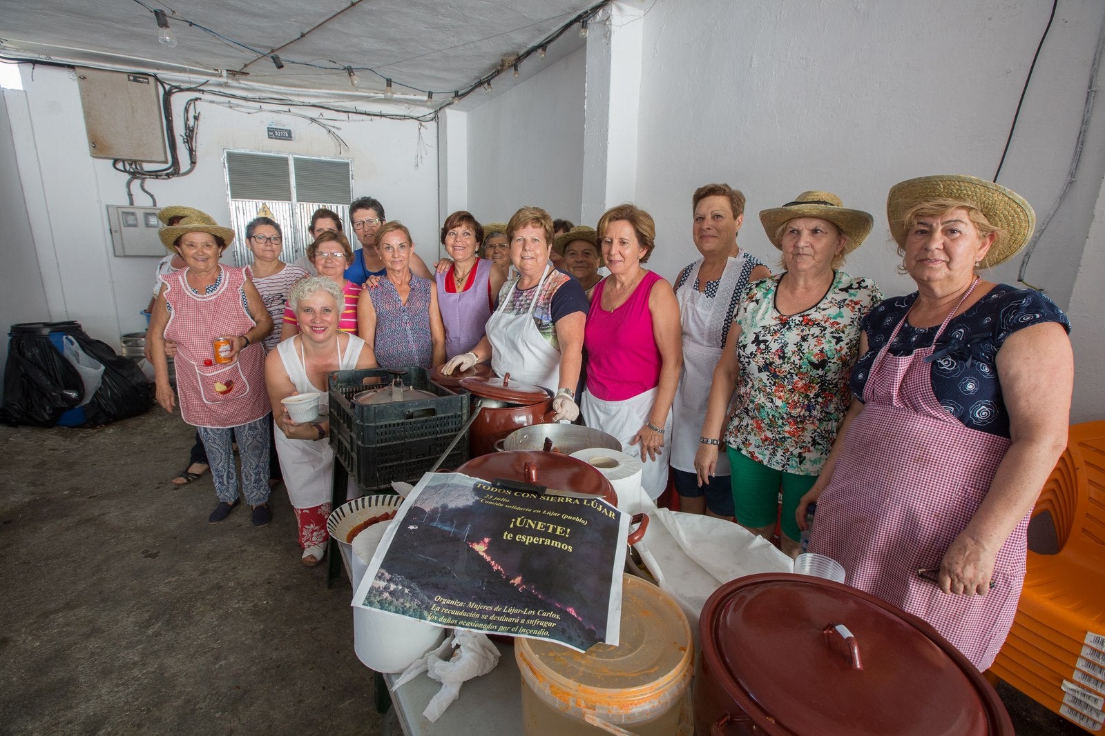 Lújar recupera la sonrisa