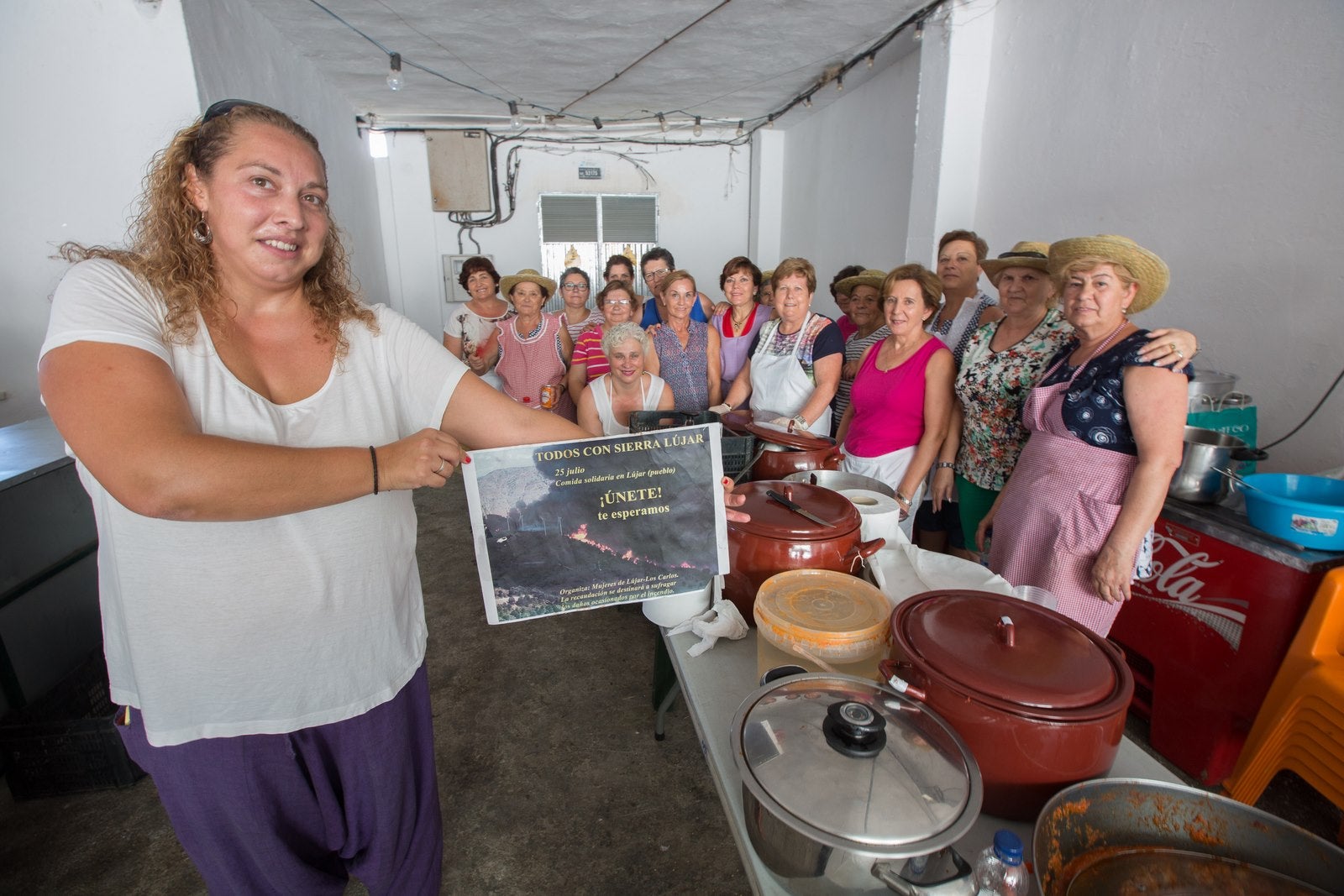 Lújar recupera la sonrisa