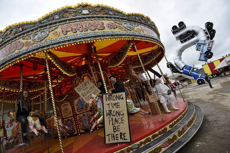 Dismaland, el parque de atracciones de Banksy