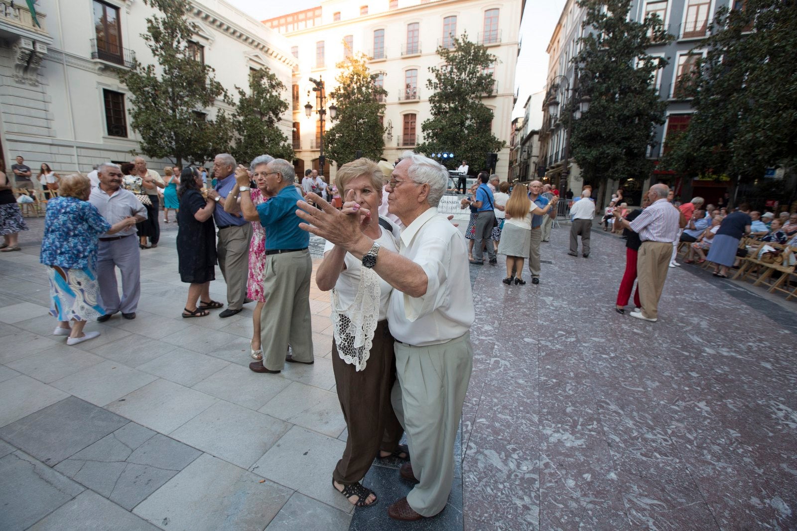 Verbena en la Plaza del Carmen