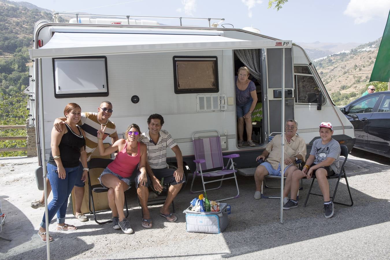 La Vuelta se recrea en la Alpujarra