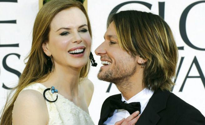 Nicole Kidman y su marido, Keith Urban. La actriz con 43 años, y su marido fueron padres de una niña gestada por una madre de alquiler. La pequeña, que se llama Faith Margaret, es hija biológica de la pareja y su alumbramiento se mantuvo en secreto hasta enero de 2011.