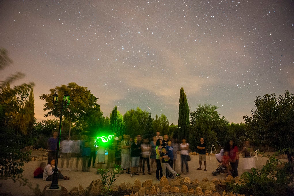 Las perseidas en Benalúa de Guadix :: JEDA