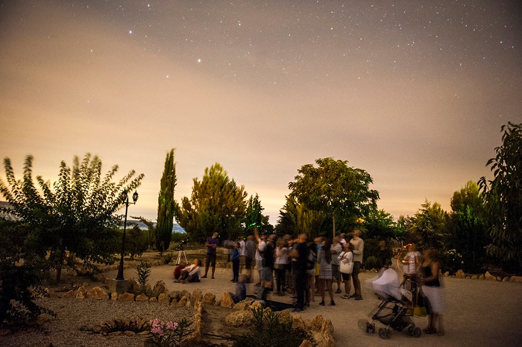 Las perseidas en Benalúa de Guadix :: JEDA