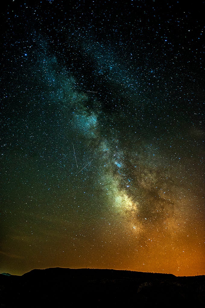 Las perseidas en Gorafe :: JEDA