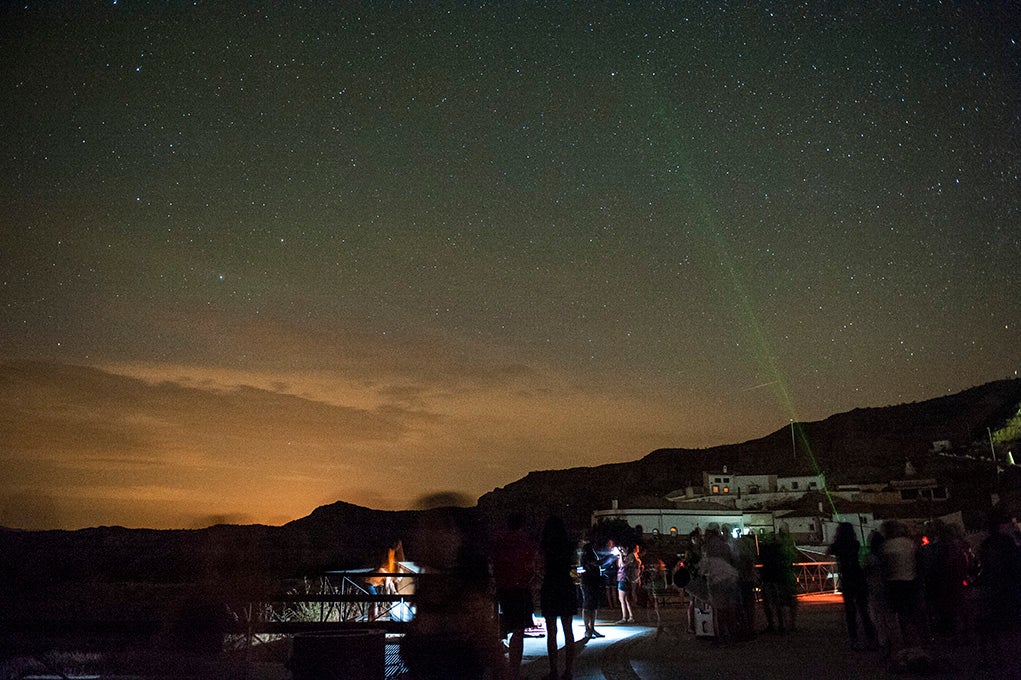 Las perseidas en Gorafe :: JEDA