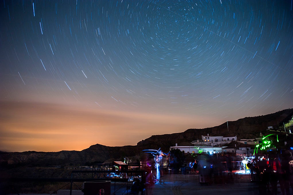 Las perseidas en Gorafe :: JEDA