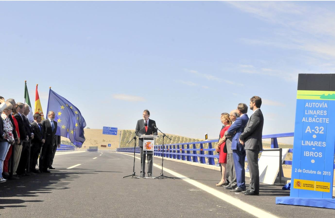 Inaugurado el tramo Linares-Ibros, de la Autovía A-32