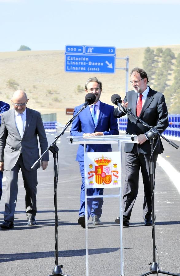 Inaugurado el tramo Linares-Ibros, de la Autovía A-32
