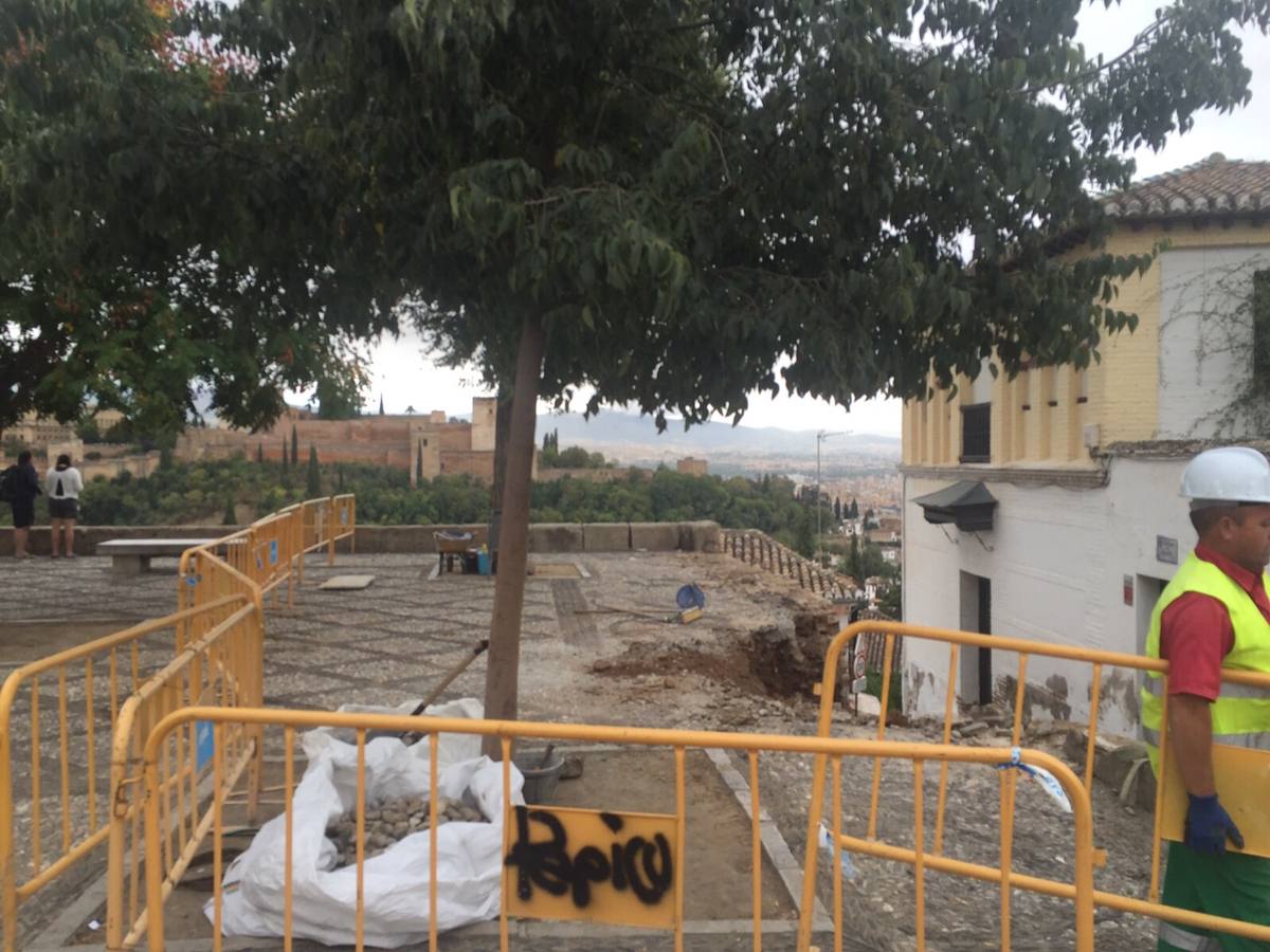 El Mirador de San Nicolás pasa por el taller