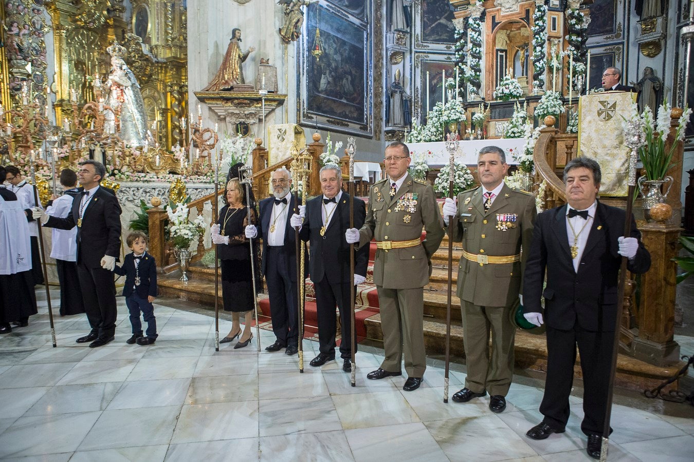 Procesión de la Virgen del Rosario