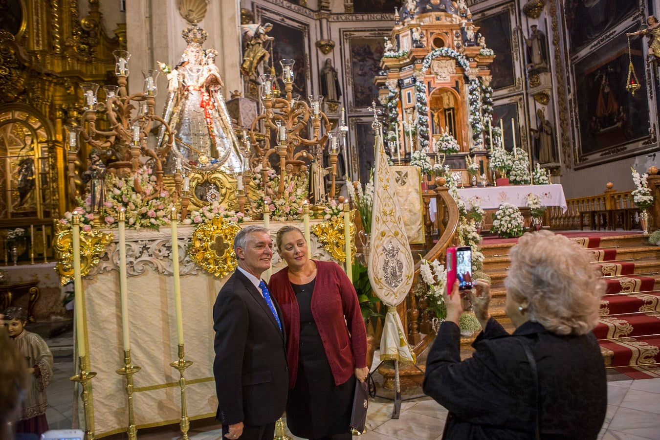 Procesión de la Virgen del Rosario