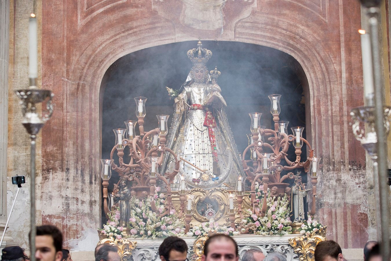 Procesión de la Virgen del Rosario