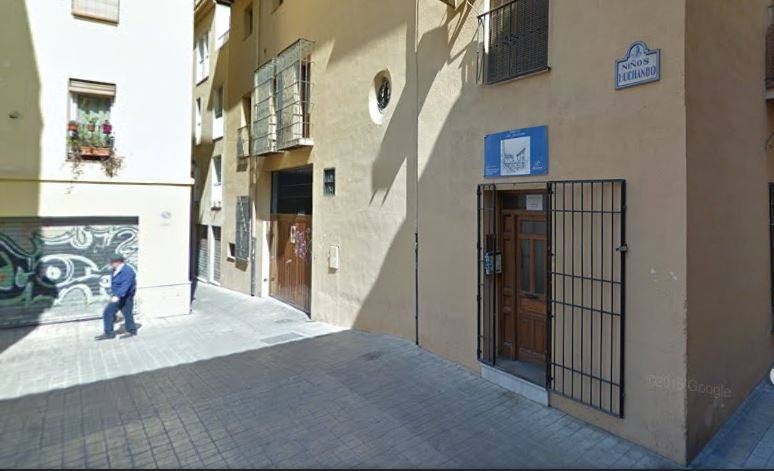 Calle Niños Luchando. 