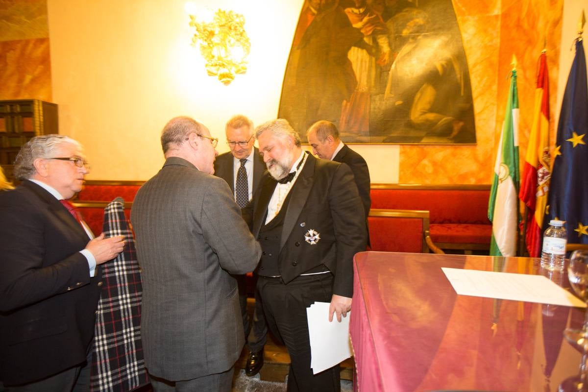 Jesús García Calderón, director de la Real Academia de Bellas Artes de Granada