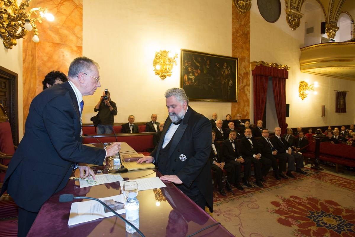 Jesús García Calderón, director de la Real Academia de Bellas Artes de Granada