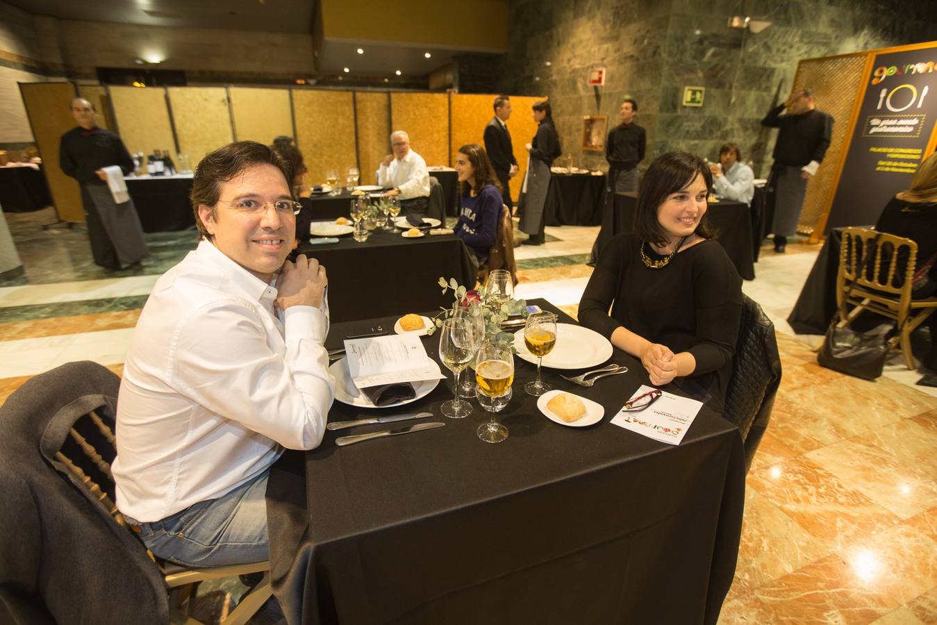 Cena de Julio Fernández