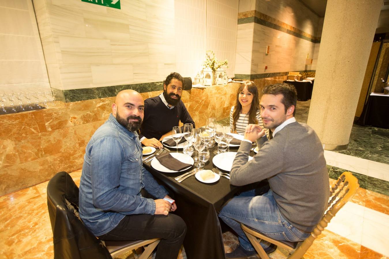 Cena de Julio Fernández