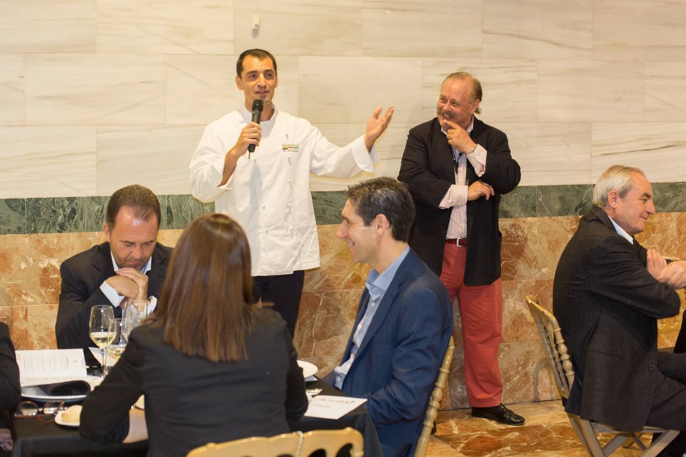 Cena de Julio Fernández