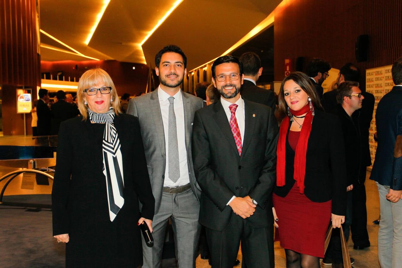 María de Leyva, Eduardo Castillo, Francisco Cuenca y Jemi Sánchez.