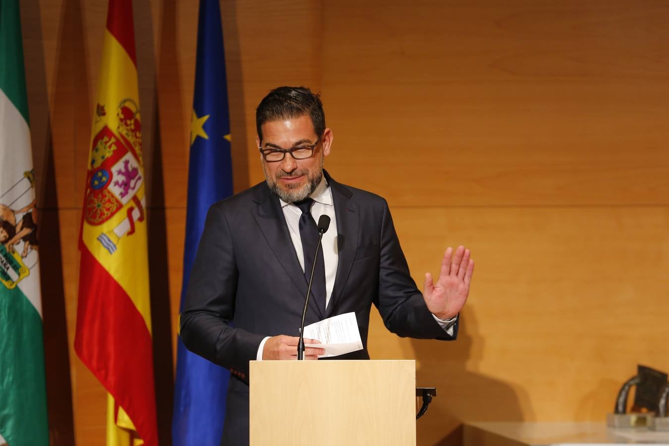 José Manuel López se acordó de su padre.