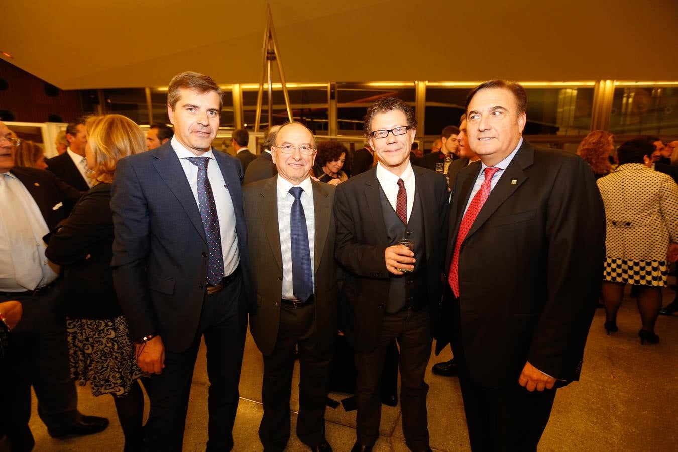 César Díaz, José Álvarez, Reynaldo Fernández y Ángel Gijón.