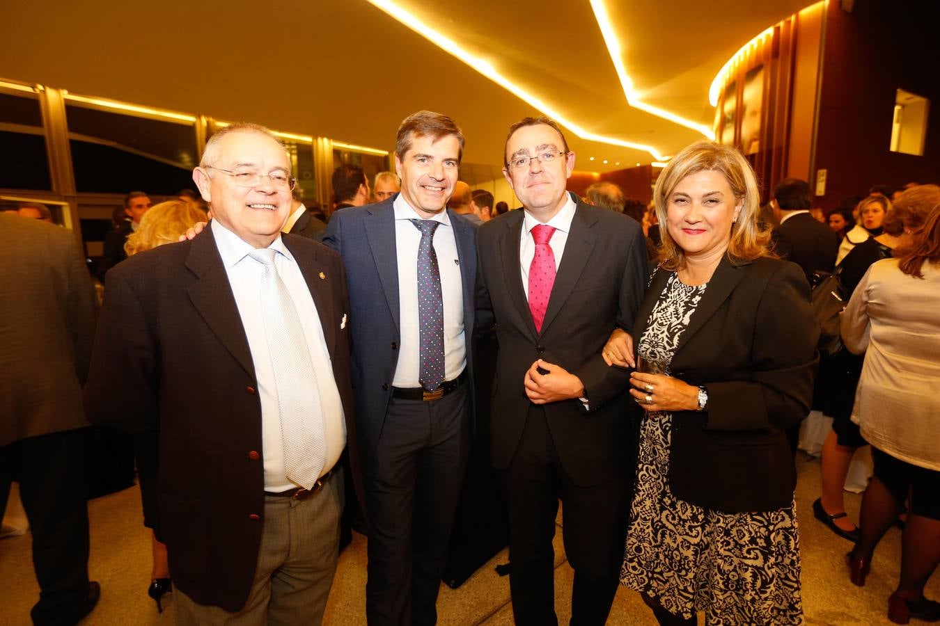 Alfonso López Checa, César Díaz, Jorge Rubio y Mariló Corral.