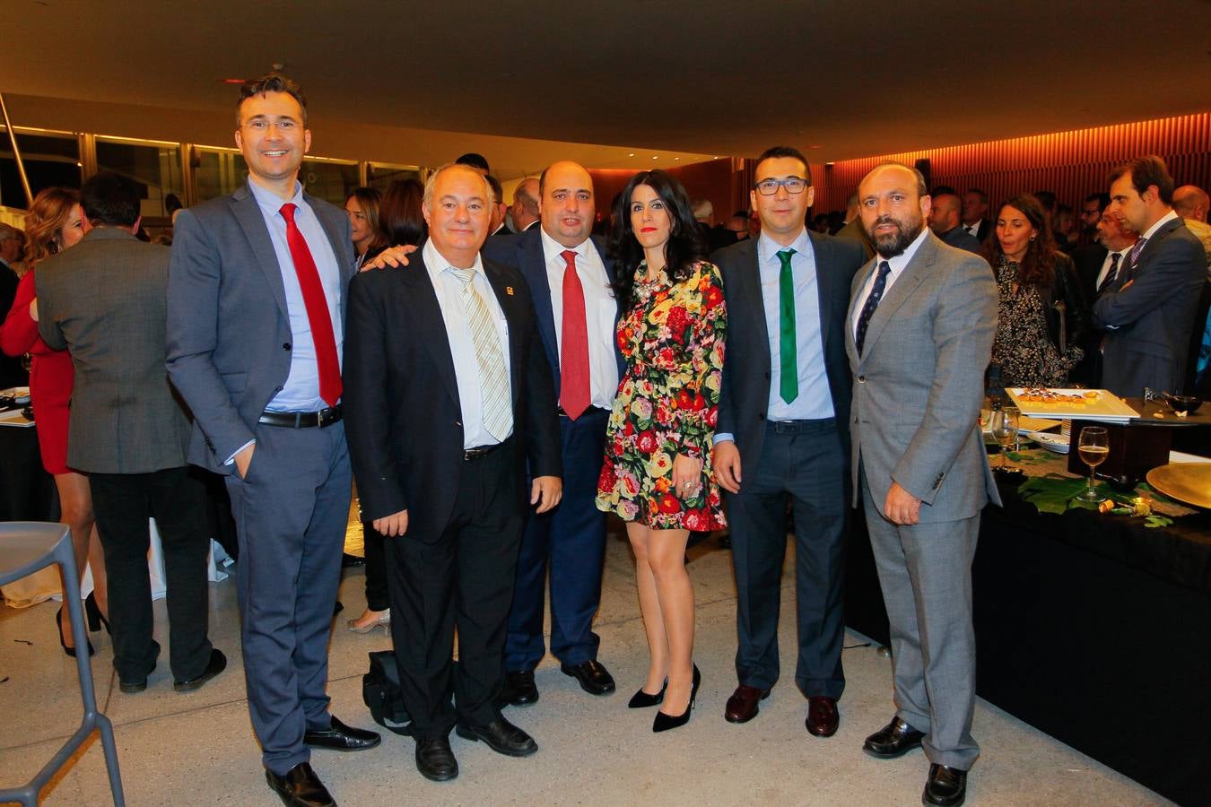 Raquel Piñar, Antonio García, Pablo Madina, Noelia Romero, Francisco Piñar y Manuel Mingorance.