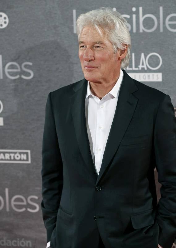 Richard Gere y su novia española posan juntos por primera vez