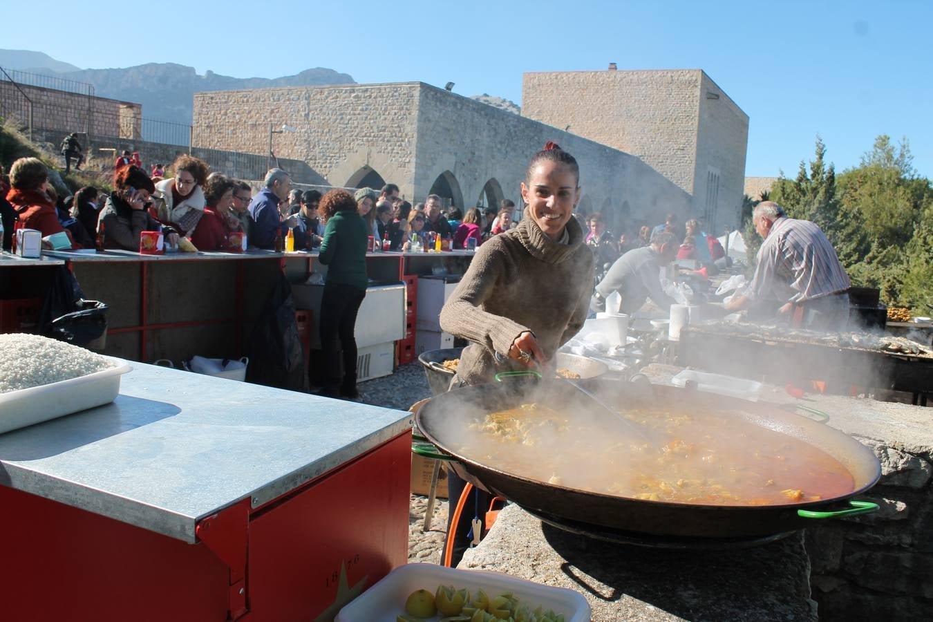 Jáen se vuelca con Santa Catalina