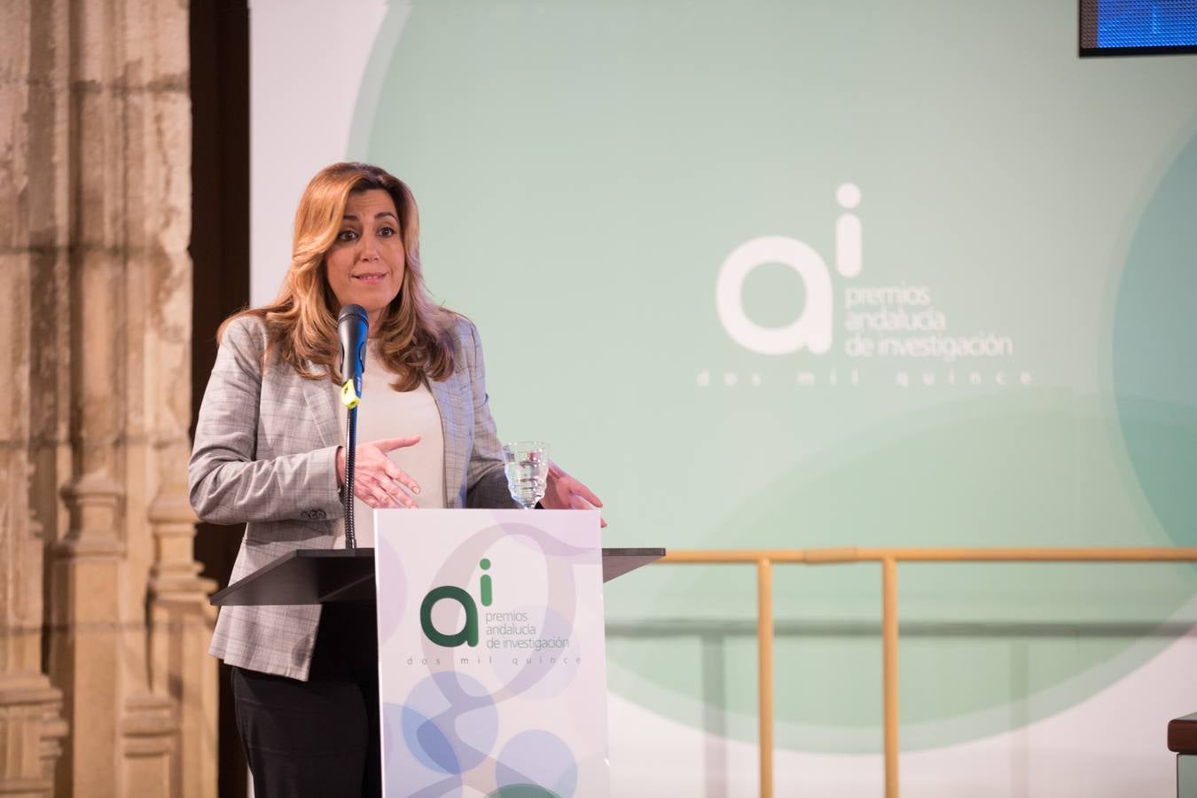 La presidenta de la Junta entrega los Premios Andalucía de Investigación que reconocen el fomento de la labor científica