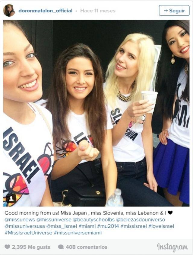 Concursantes 'Miss Universo'. 