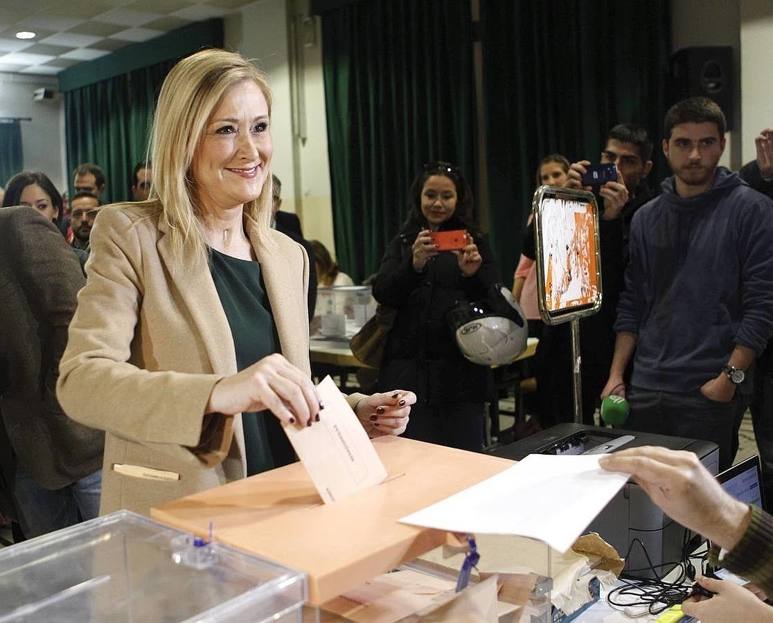 La presidenta de la Comunidad de Madrid, Cristina Cifuentes.