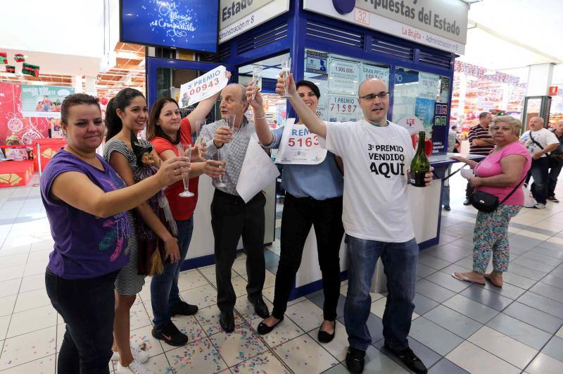 Alegría y premios por toda España