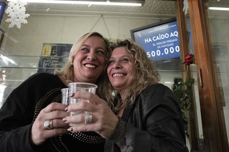 Alegría y premios por toda España