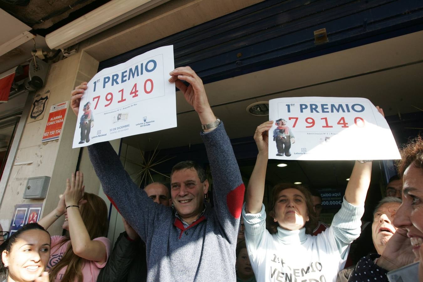 Alegría y premios por toda España